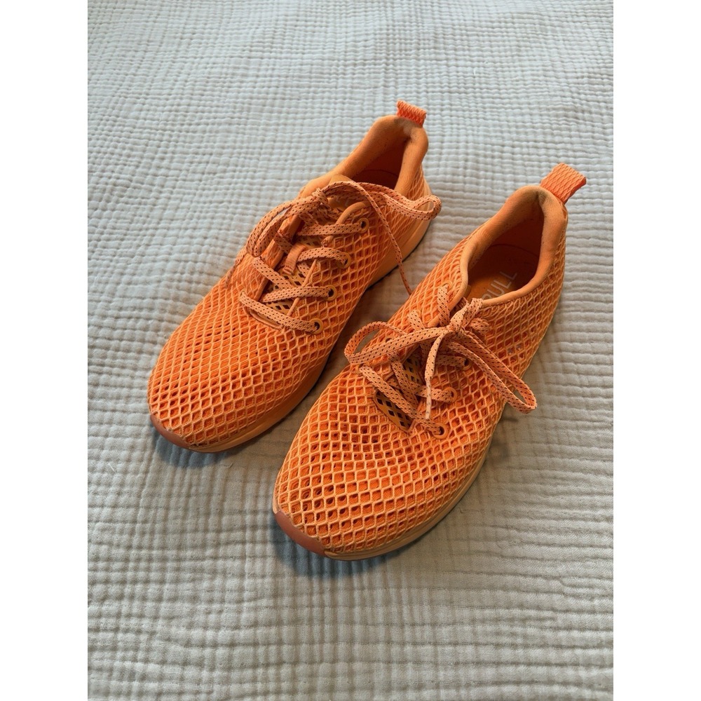 Nobull Unisex Mesh Runner Orange Running Shoes Sneakers‎ Size Mens 8 W 9.5